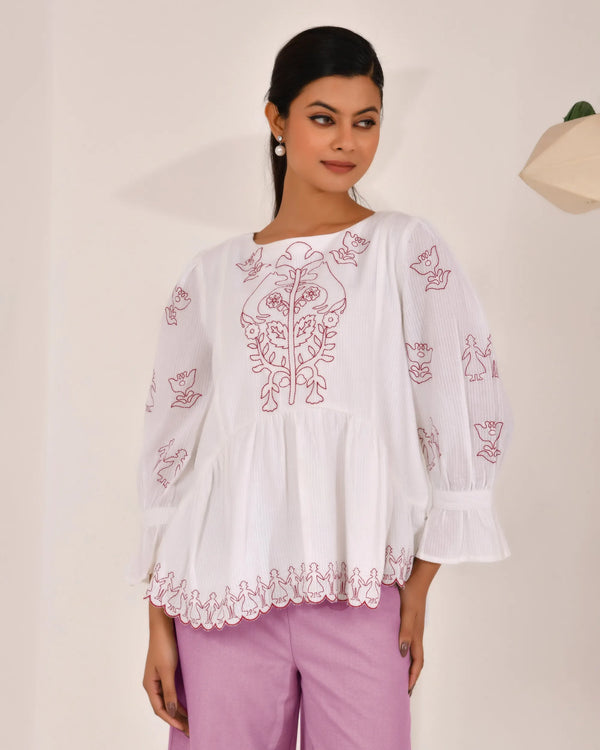Ivory Charm Tunic