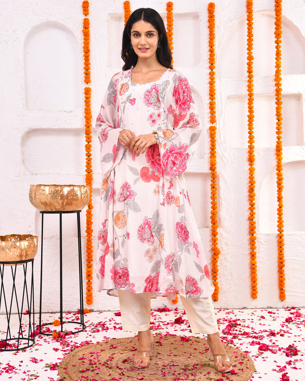 Phulwari Kurta Set