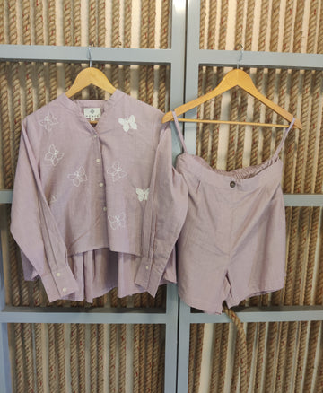 Butterfly Wing Short Set