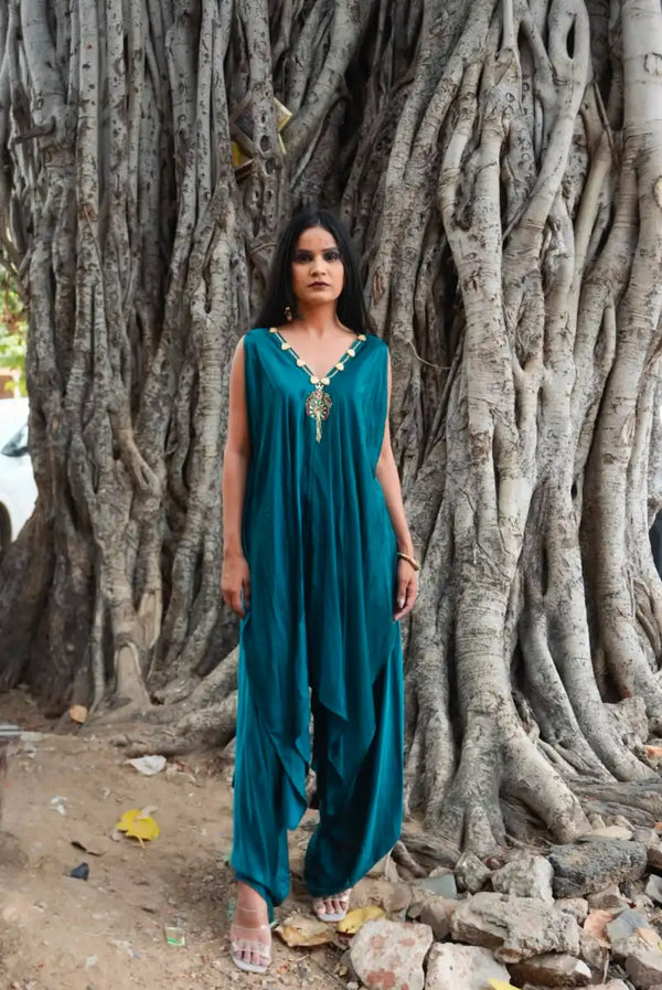 Emerald Drape Set